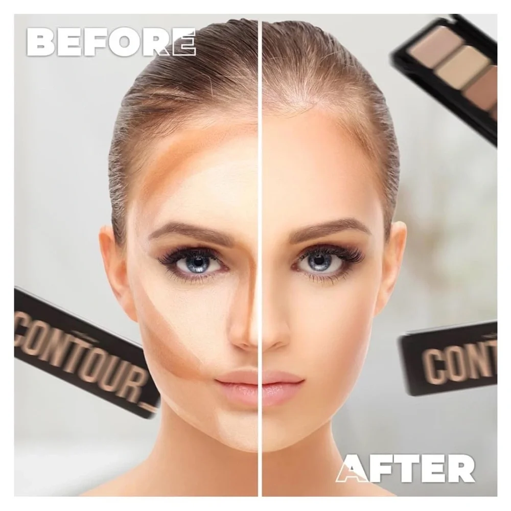Profusion Cosmetics 5-Color Contour & Highlighter Palette